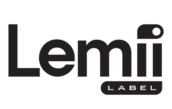 Black 'Lemii Label' logo on a white background